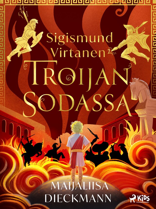 Bokomslag for Sigismund Virtanen Troijan sodassa