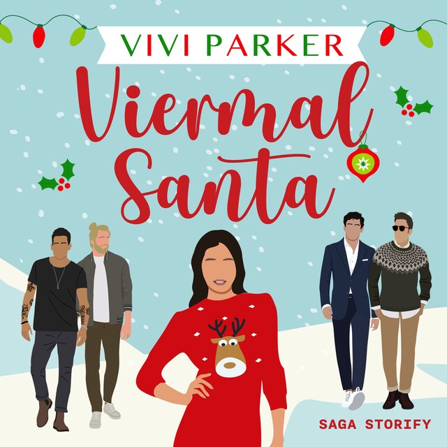 Kirjankansi teokselle Viermal Santa