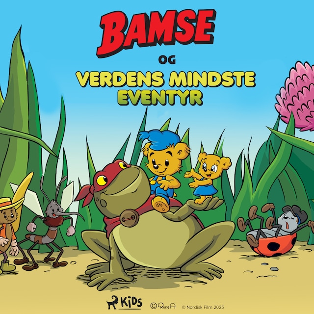 Bogomslag for Bamse og verdens mindste eventyr