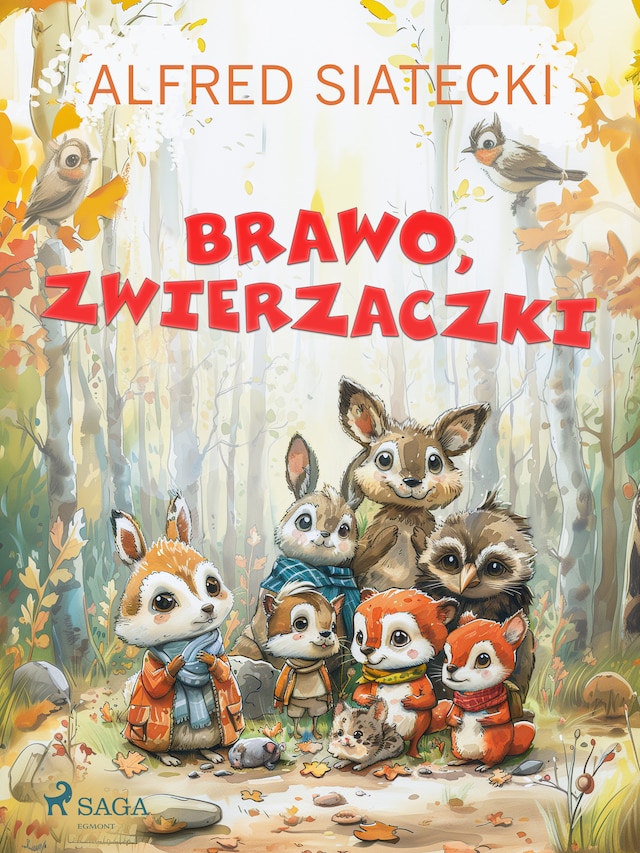 Copertina del libro per Brawo, zwierzaczki