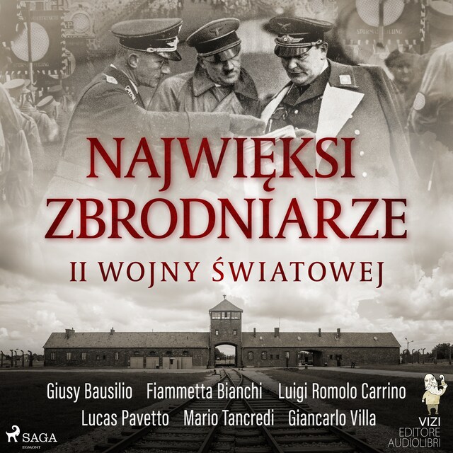 Buchcover für Najwięksi zbrodniarze II wojny światowej