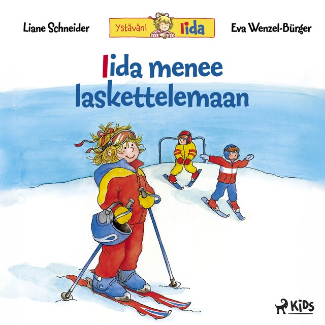 Book cover for Iida menee laskettelemaan