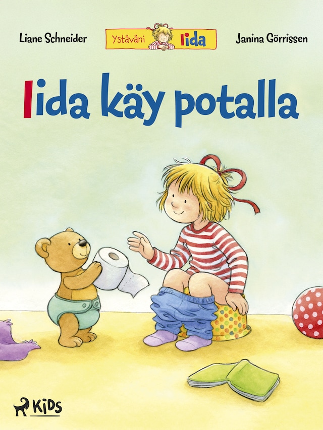 Book cover for Iida käy potalla