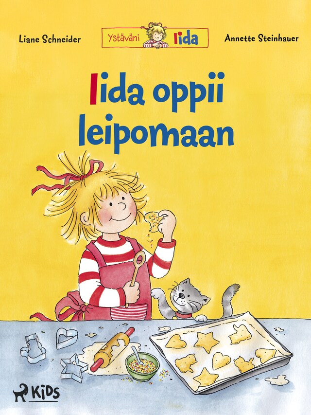 Book cover for Iida oppii leipomaan