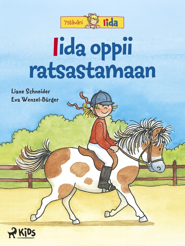 Book cover for Iida oppii ratsastamaan