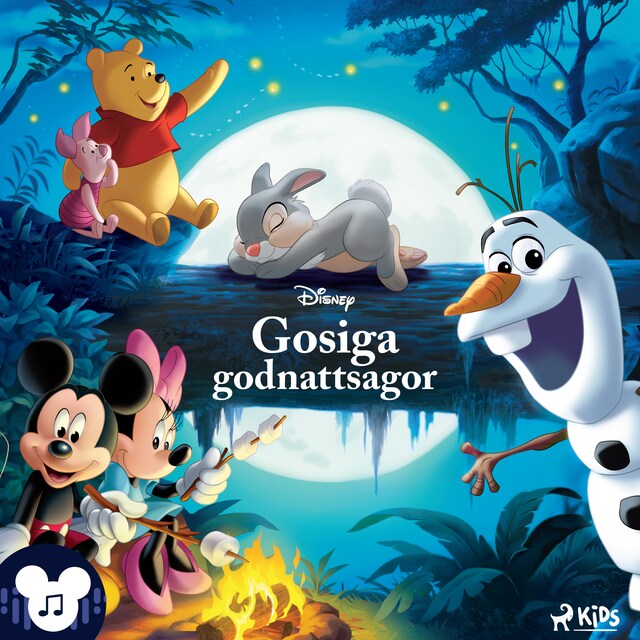 Book cover for Gosiga godnattsagor - Med ljud och musik!