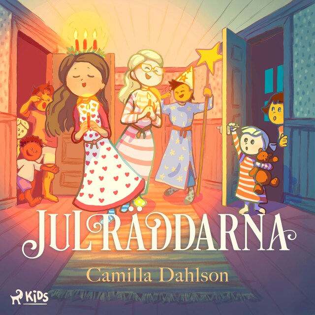 Book cover for Julräddarna