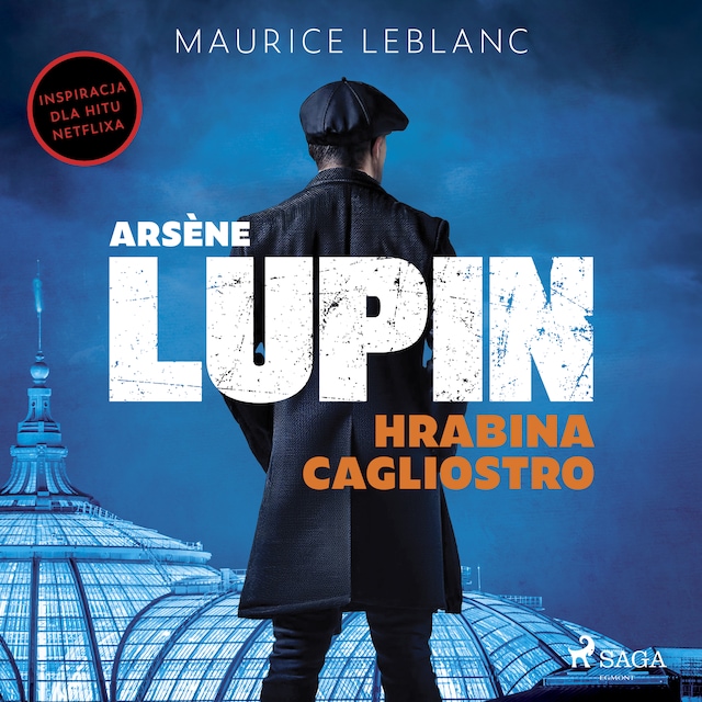 Boekomslag van Arsène Lupin. Hrabina Cagliostro