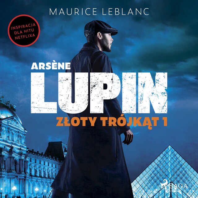 Book cover for Arsène Lupin. Złoty trójkąt. Tom I