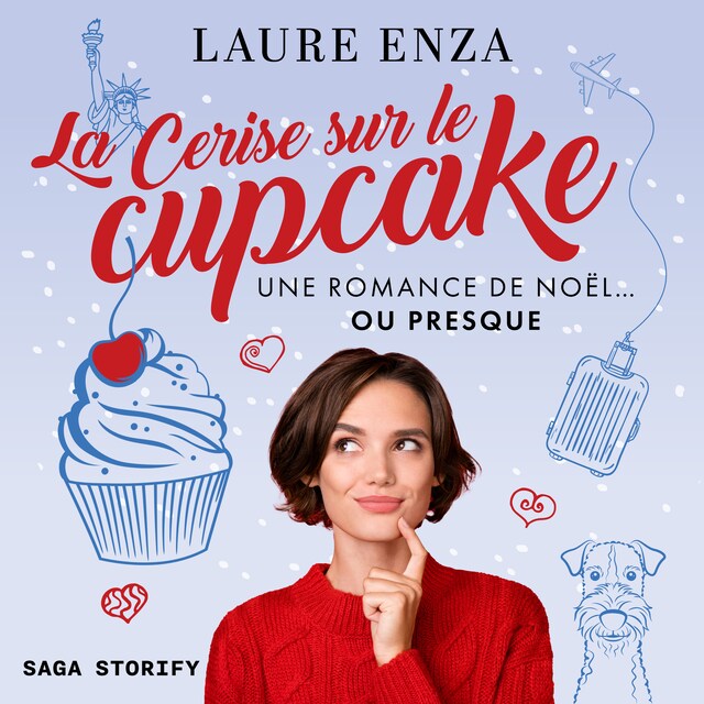 Bokomslag för La Cerise sur le cupcake – une romance de Noël… ou presque