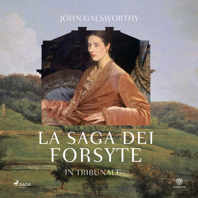 Book cover for La saga dei Forsyte. In tribunale