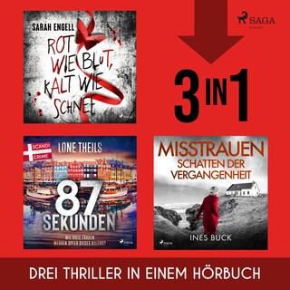 Rot wie Blut, Kalt wie Schnee, 87 Sekunden & Misstrauen - Schatten der Vergangenheit als Hörbuch