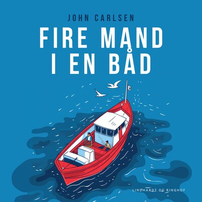 Fire mand i en båd