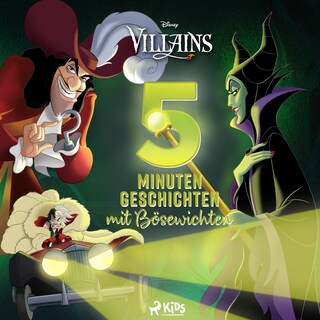 Disney: 5-Minuten Geschichten mit Bösewichten als Hörbuch