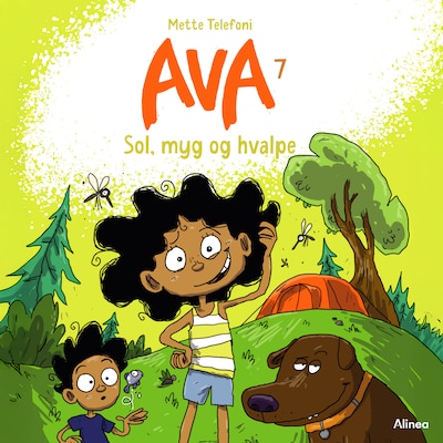 Ava 7, Sol, myg og hvalpe, Blå Læseklub