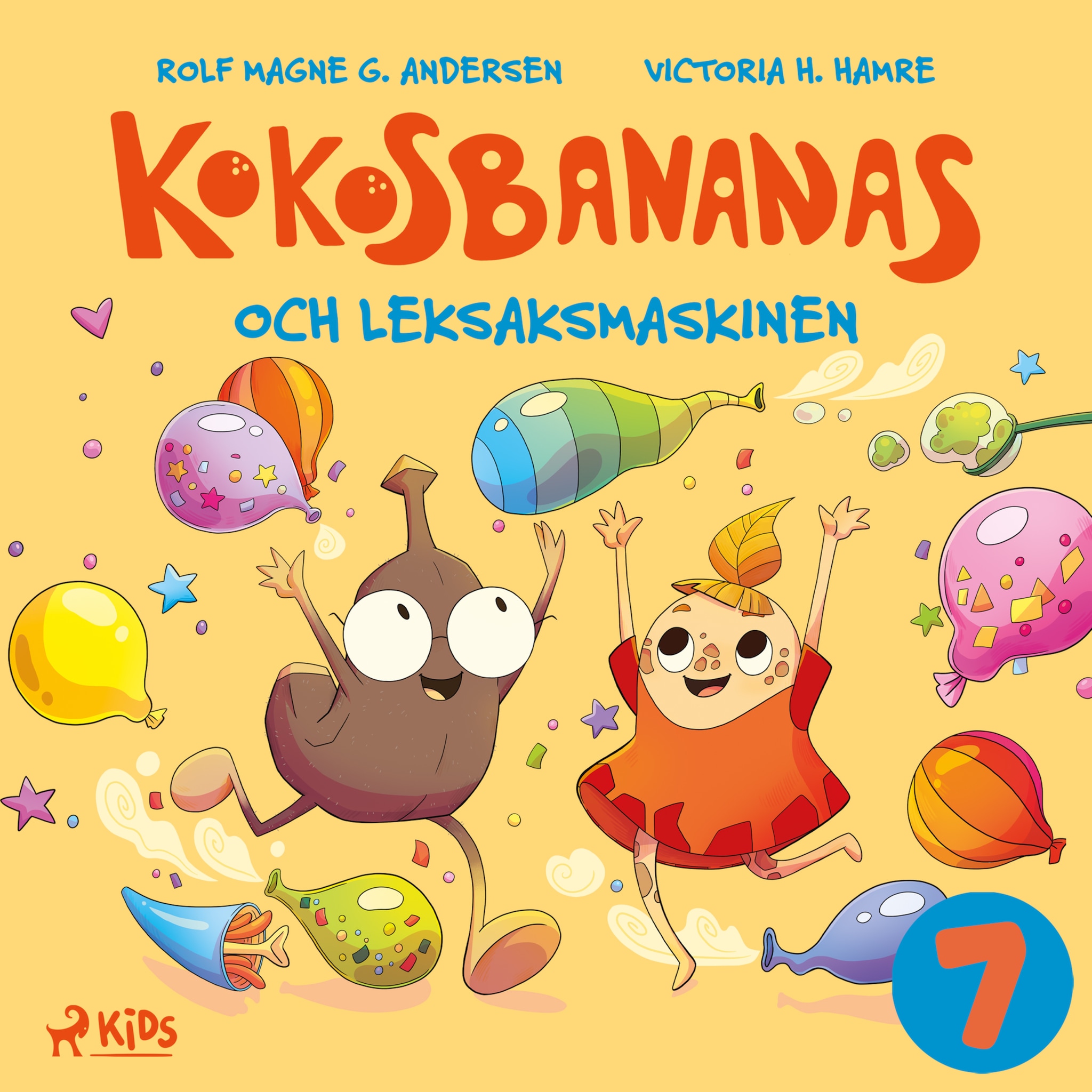 Kokosbananas och leksaksmaskinen