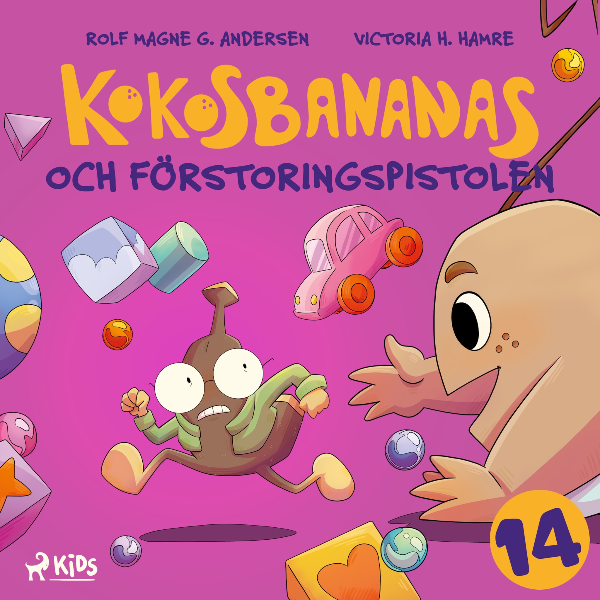 Kokosbananas och förstoringspistolen