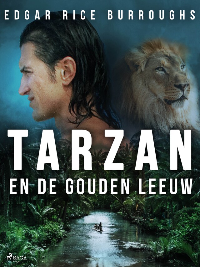 Bokomslag för Tarzan en de gouden leeuw