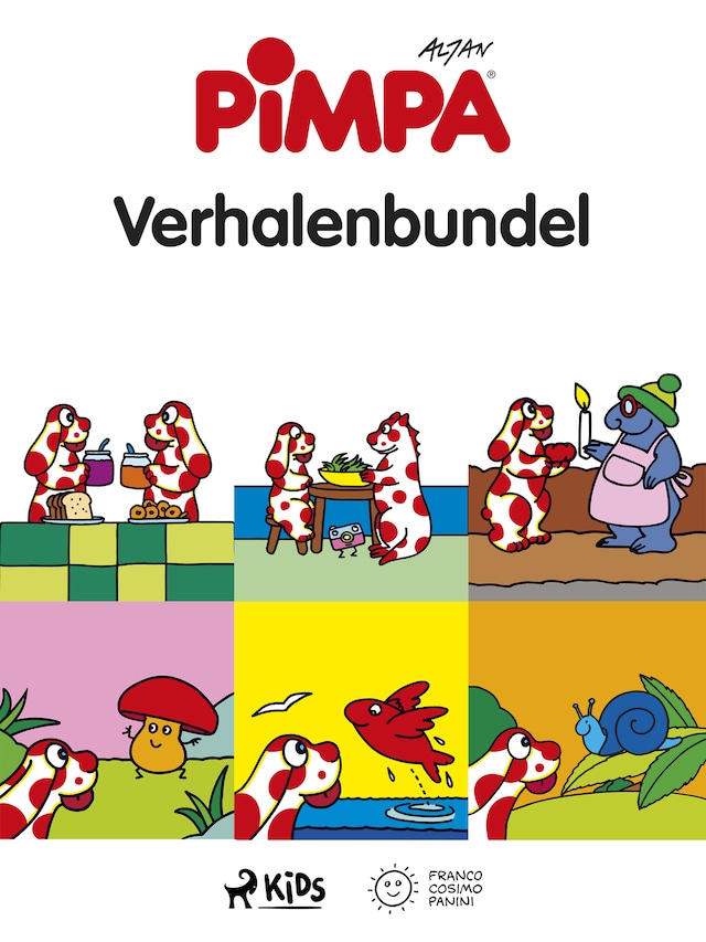 Buchcover für Pimpa – Verhalenbundel