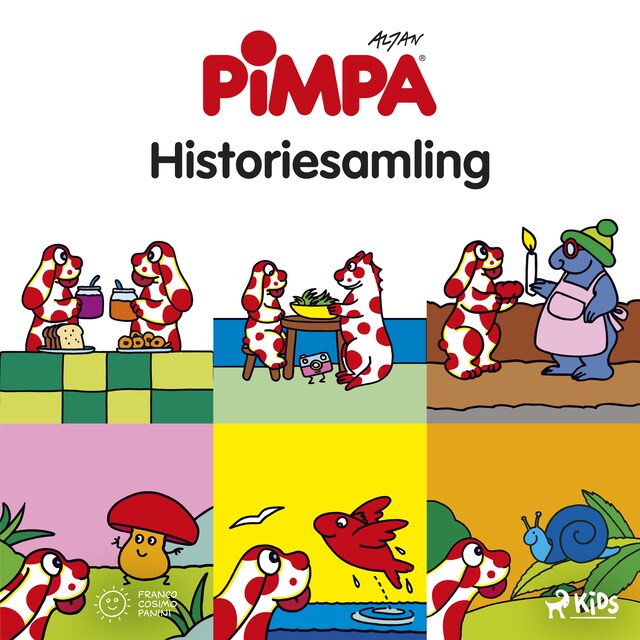 Couverture de livre pour Pimpa - Historiesamling
