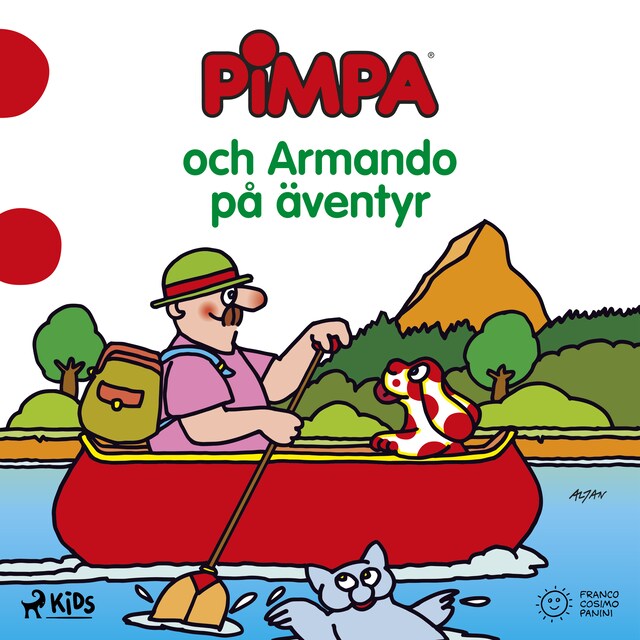 Kirjankansi teokselle Pimpa - Pimpa och Armando på äventyr
