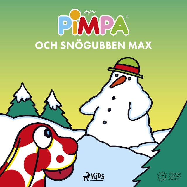 Buchcover für Pimpa - Pimpa och snögubben Max
