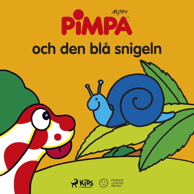 Couverture de livre pour Pimpa - Pimpa och den blå snigeln