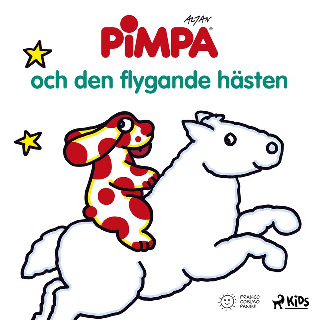 Buchcover für Pimpa - Pimpa och den flygande hästen
