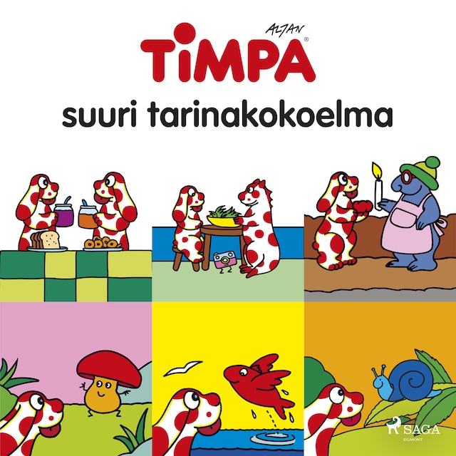 Book cover for Timpa – suuri tarinakokoelma