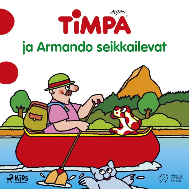 Okładka książki dla Timpa ja Armando seikkailevat