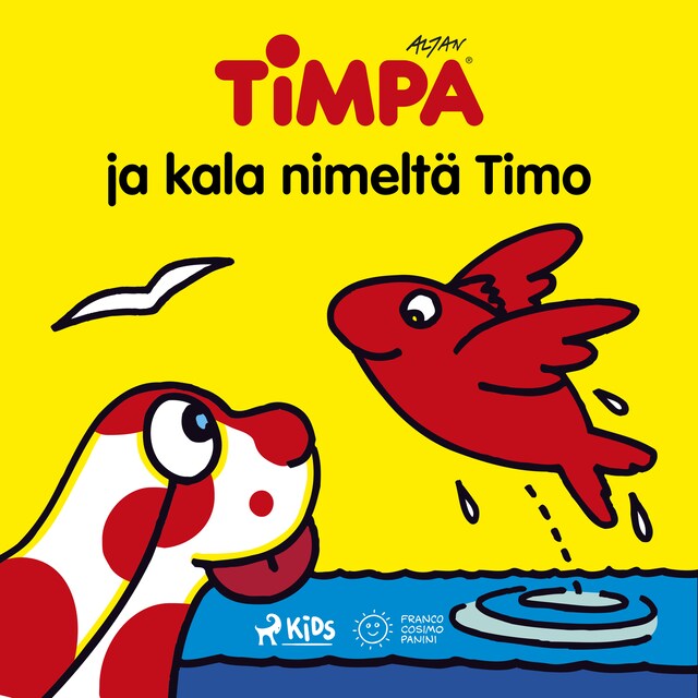 Couverture de livre pour Timpa ja kala nimeltä Timo