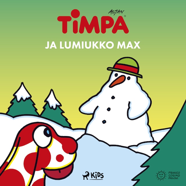 Couverture de livre pour Timpa ja lumiukko Max