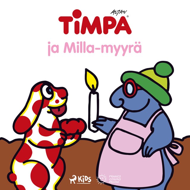 Couverture de livre pour Timpa ja Milla-myyrä