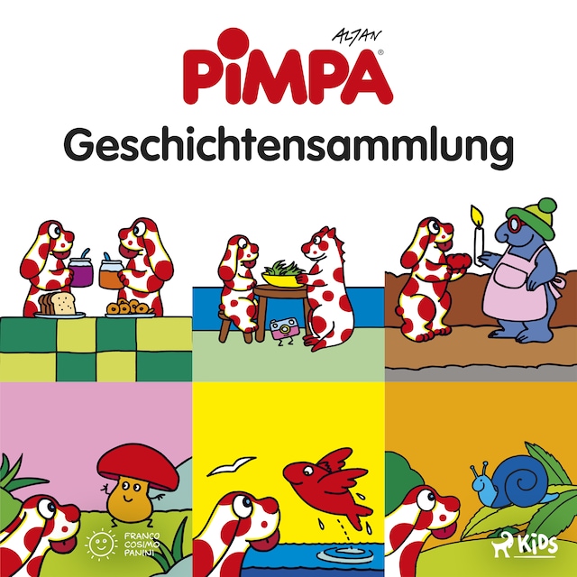 Kirjankansi teokselle Pimpa - Geschichtensammlung