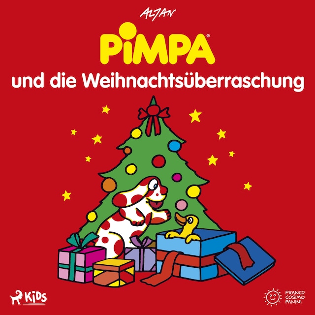 Copertina del libro per Pimpa und die Weihnachtsüberraschung