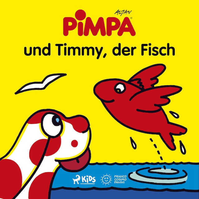 Copertina del libro per Pimpa und Timmy, der Fisch