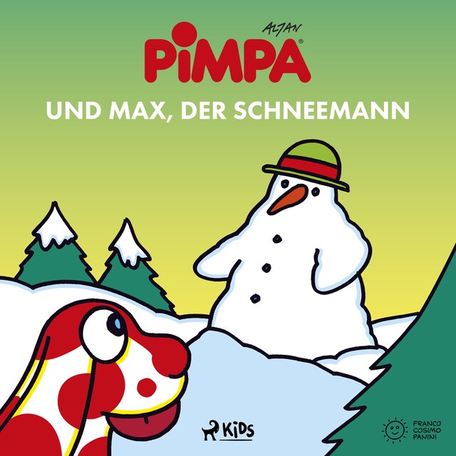 Kirjankansi teokselle Pimpa und Max, der Schneemann