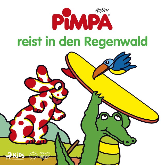 Couverture de livre pour Pimpa reist in den Regenwald