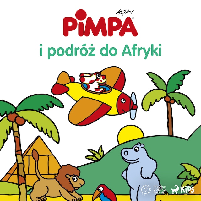 Buchcover für Pimpa i podróż do Afryki