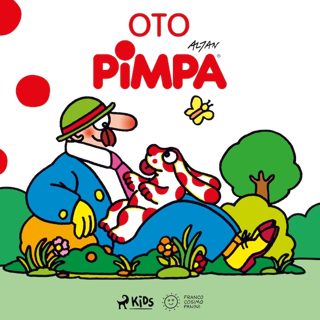 Kirjankansi teokselle Oto Pimpa
