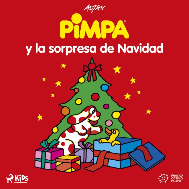 Book cover for Pimpa y la sorpresa de Navidad
