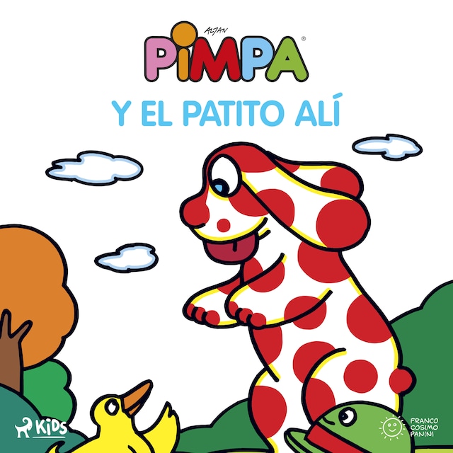 Book cover for Pimpa y el patito Alí