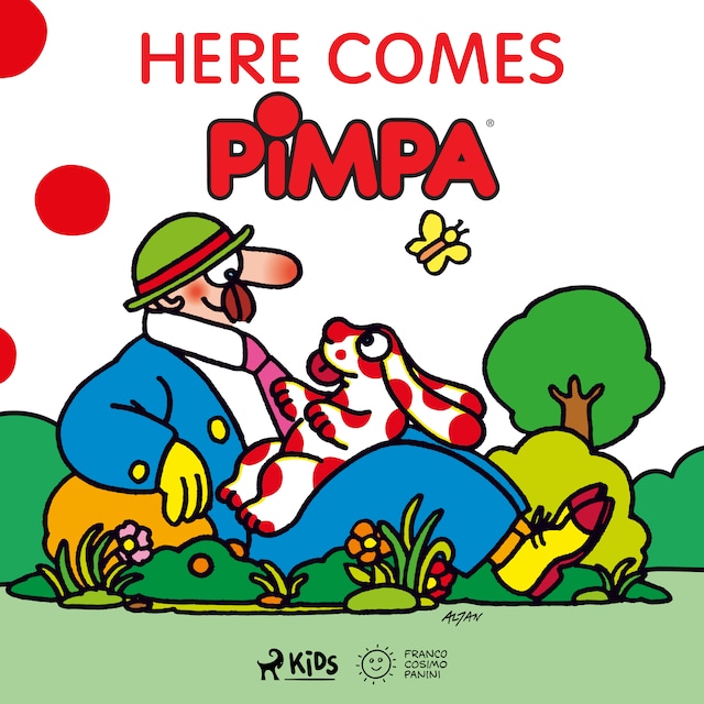 Couverture de livre pour Here Comes Pimpa