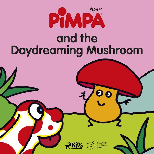 Book cover for Pimpa and the Daydreaming Mushroom
