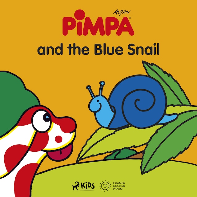 Book cover for Pimpa and the Blue Snail