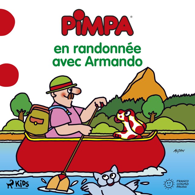 Buchcover für Pimpa en randonnée avec Armando