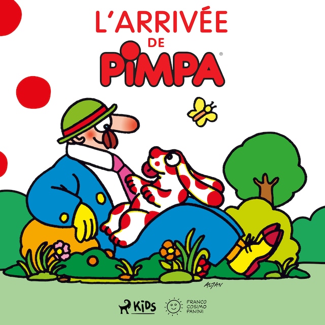 Boekomslag van L’arrivée de Pimpa