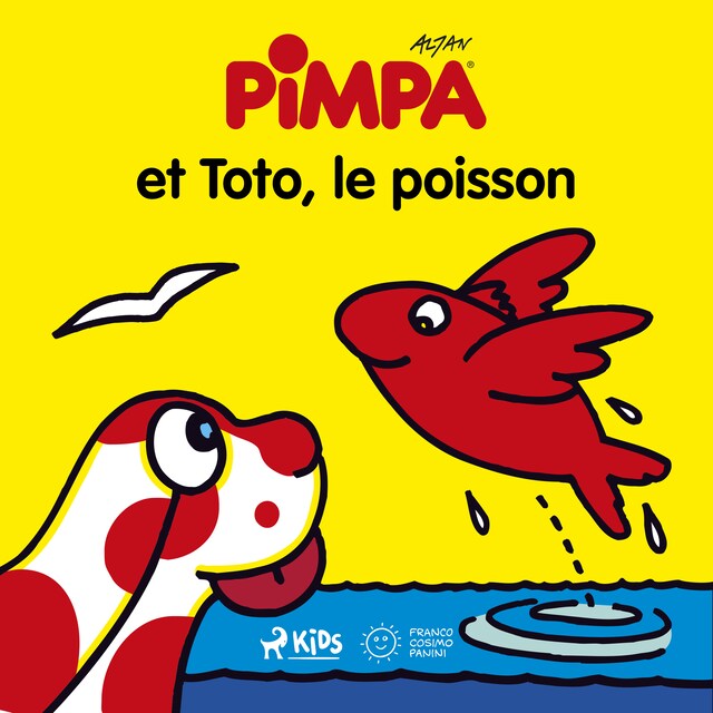 Kirjankansi teokselle Pimpa et Toto, le poisson