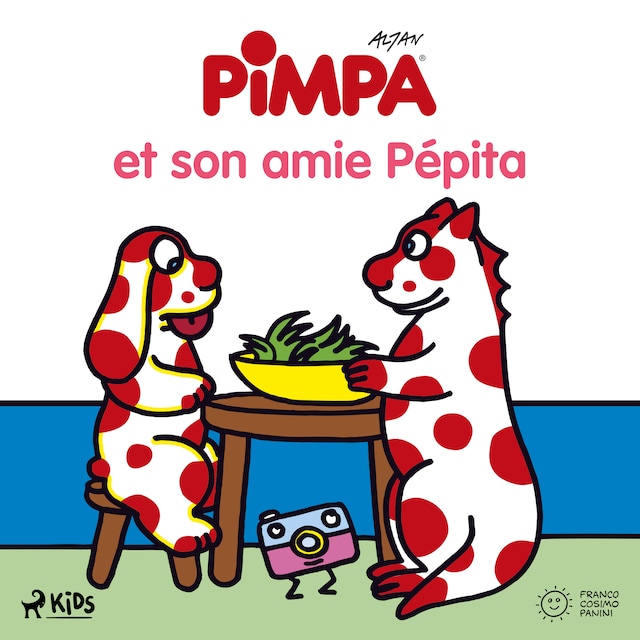 Couverture de livre pour Pimpa et son amie Pépita
