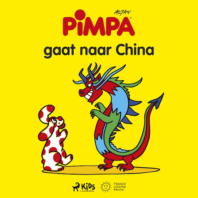 Kirjankansi teokselle Pimpa - Pimpa gaat naar China
